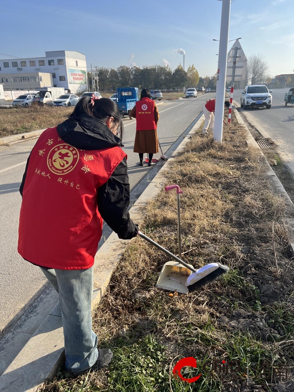 驻马店市驿城区朱古洞乡：志愿先行 情满冬日